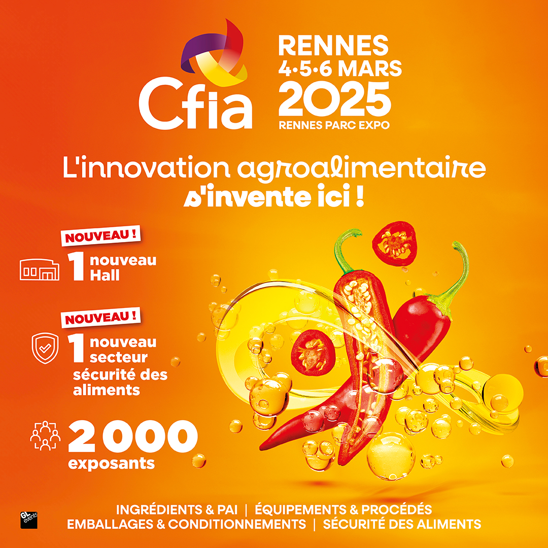 You are currently viewing Retrouvez-nous au CFIA de Rennes !